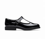 Clarks Tapa Hope Youth Black Patent Women - BLK
