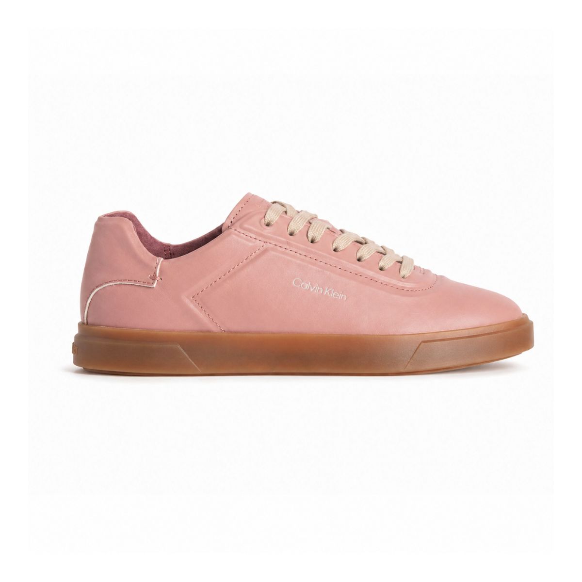 Calvin Klein Low PRO CUPS Leather Sneakers Women HW0HW02763 - PNK