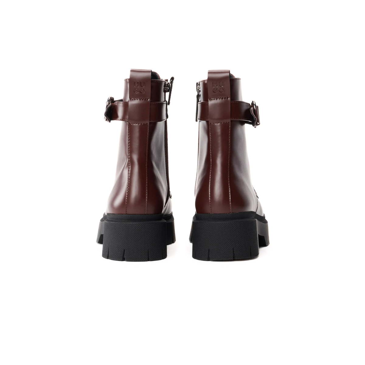 HUGO BOSS Faux-leather boots Women 50548781 - BRN