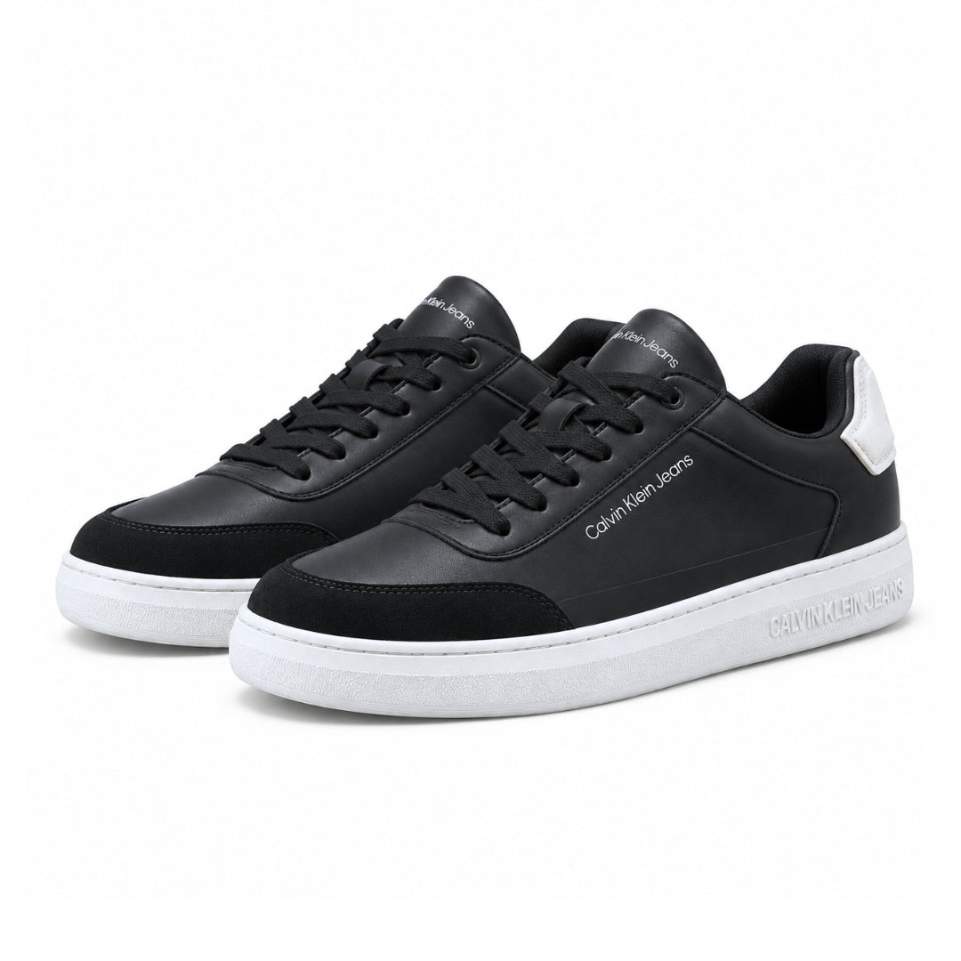 Calvin Klein Jeans Cupsole Lace Up Sneakers Men YW0YW00914 - BLK