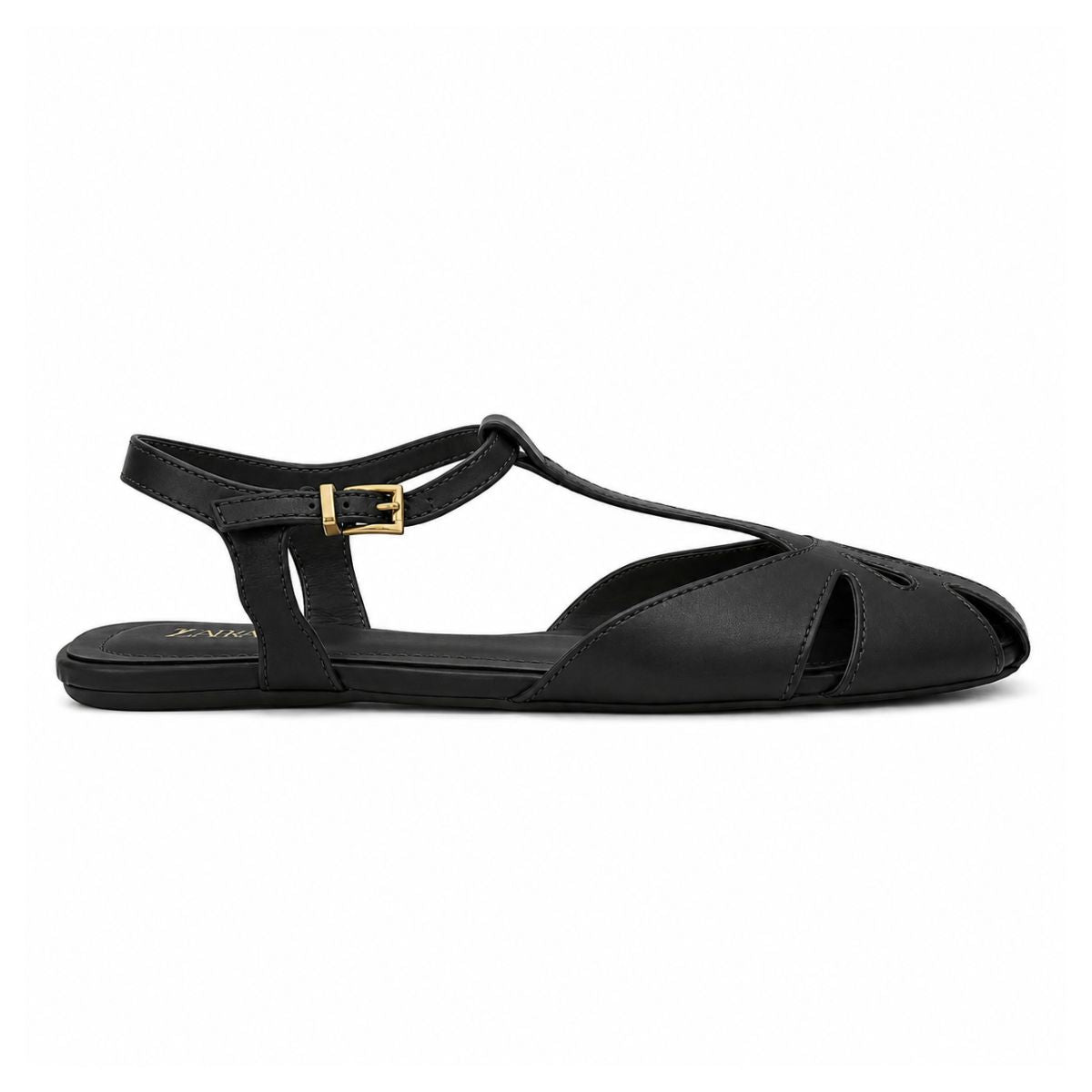 ZARA Leather Crab2 Sandals Women 1615-0230 - BLK
