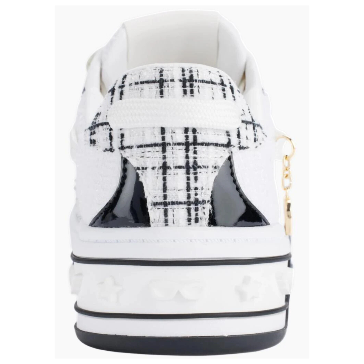 KARL LAGERFELD PARIS Charna Lace Up Sneakers Women - WHTBLK
