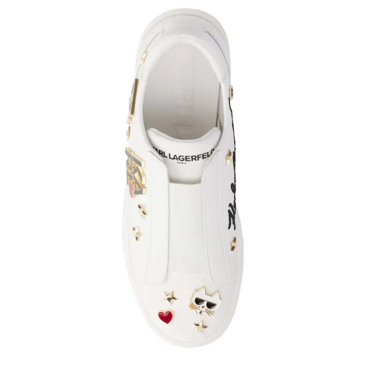 KARL LAGERFELD PARIS Caitie slip-on Sneakers Women - WHT