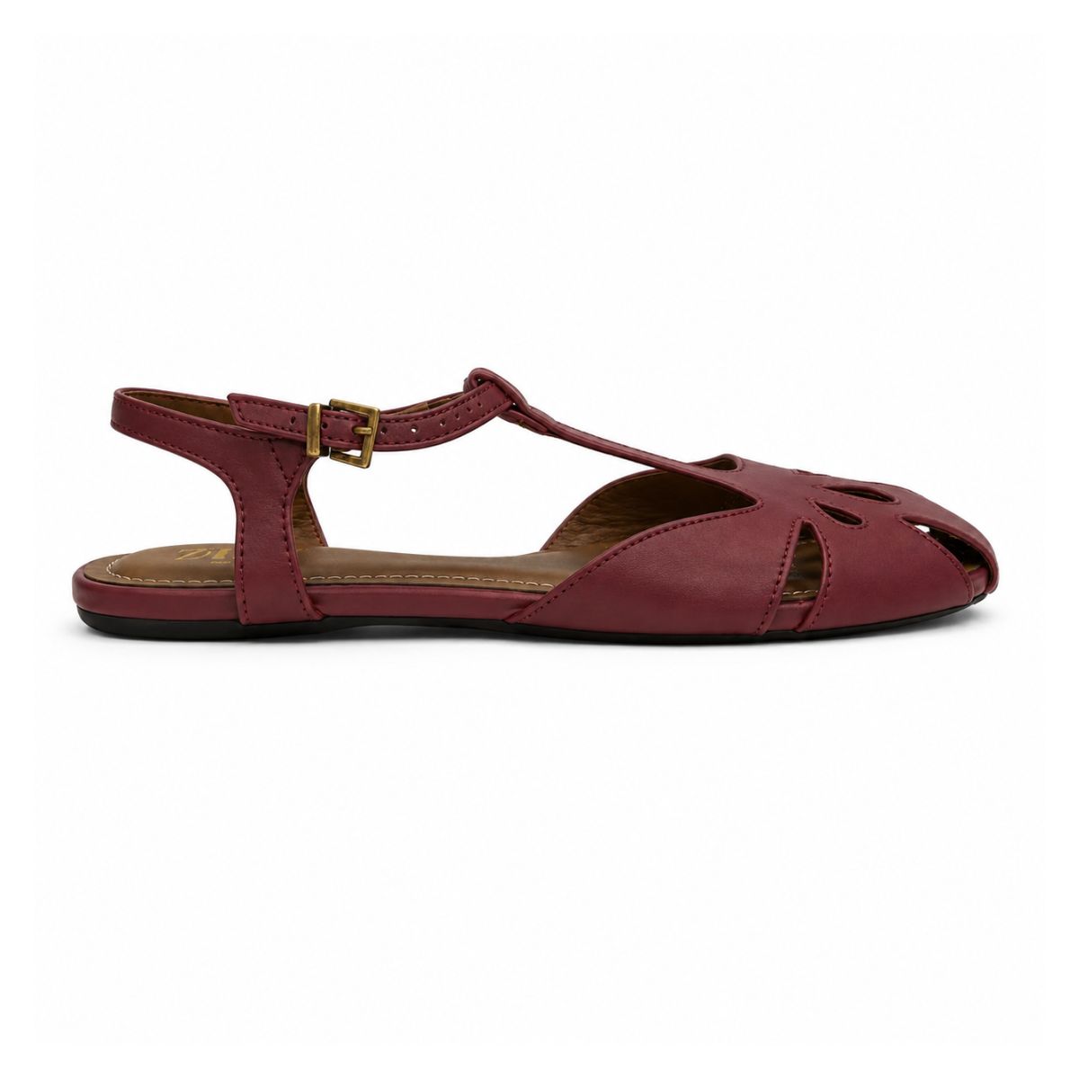 ZARA Leather Crab2 Sandals Women 1615-023 - BUR