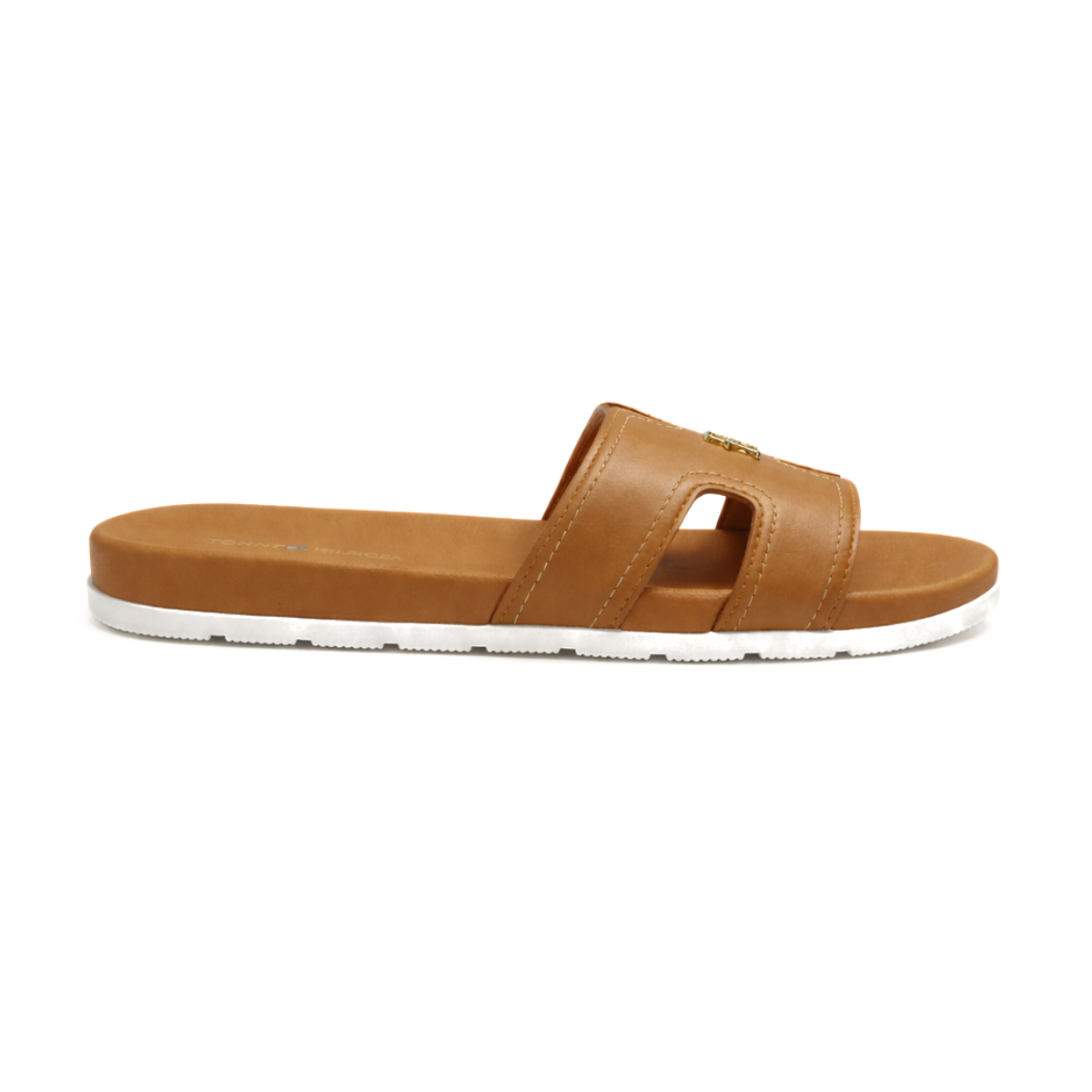 Tommy Hilfiger Flat Slide Sandal Women - TAN