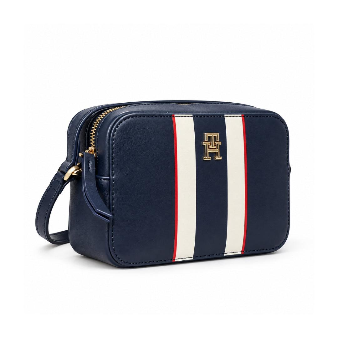 Tommy Hilfiger Signature Flag Stripe Crossbody Bag Women - NVY