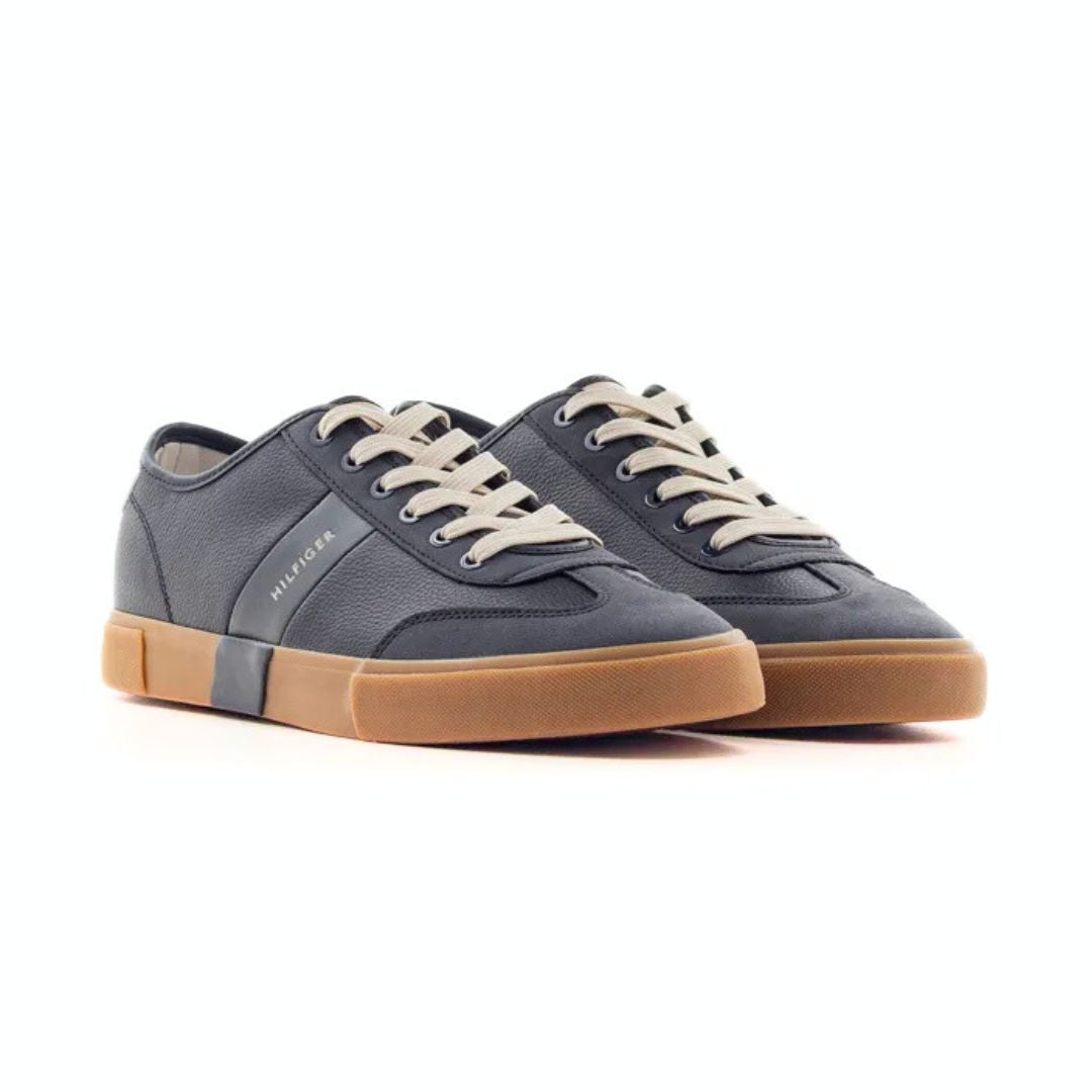 Tommy Hilfiger Pandora 2 Leather Sneakers Men - NVYBRN