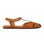 ZARA Leather Crab2 Sandals Women 1615-022 - TAN