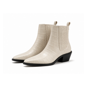 HUGO BOSS Cuban-heel ankle boots Women 50548781 - LGTBEG