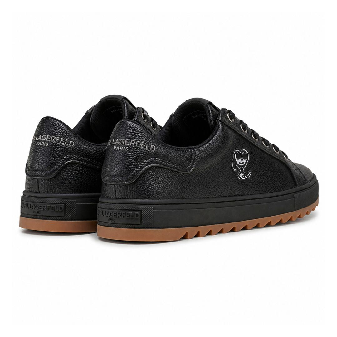 KARL LAGERFELD PARIS Patch Low Top Sneakers Men - BLK