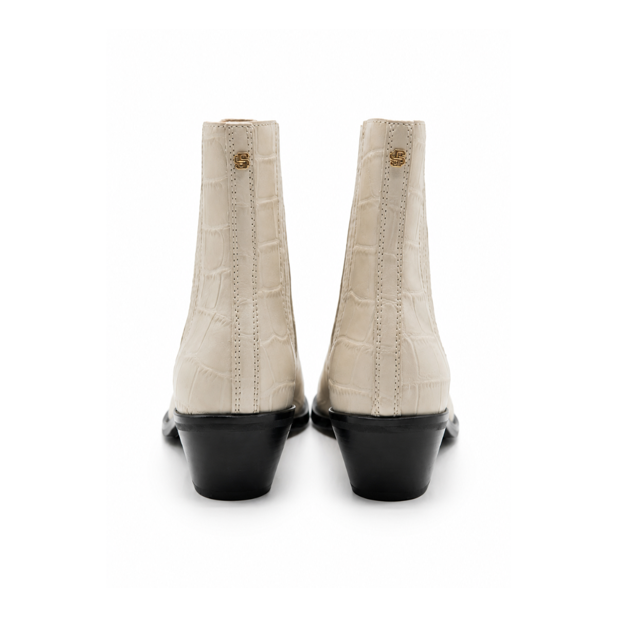 HUGO BOSS Cuban-heel ankle boots Women 50548781 - LGTBEG