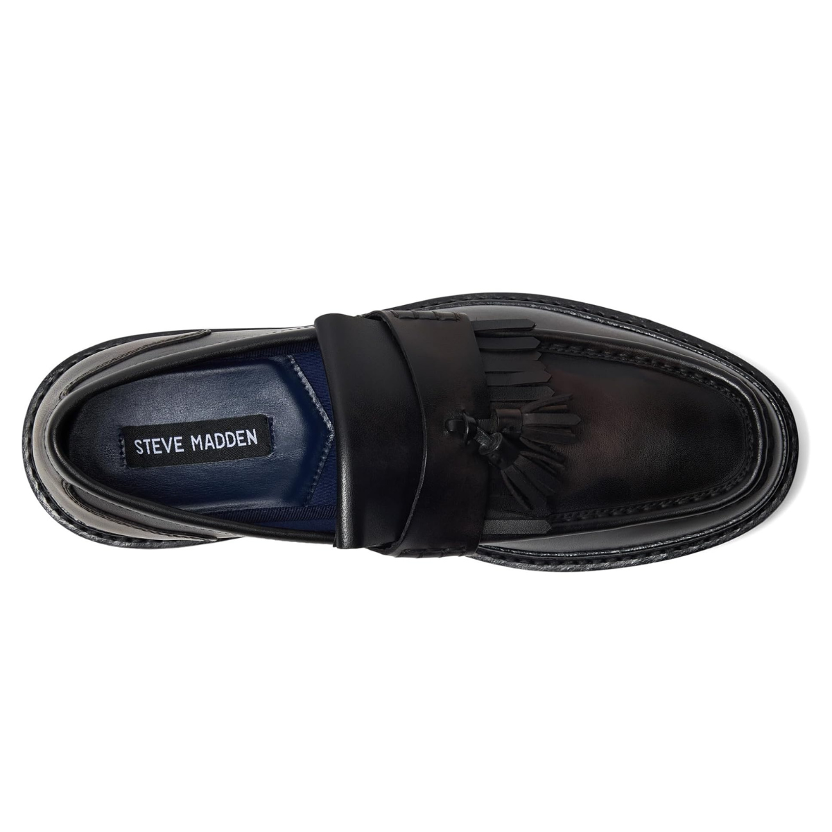 Steve Madden Ashford Leather loafers - BLK