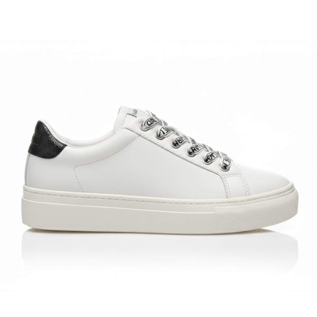 KARL LAGERFELD PARIS Cedar Low Top Sneakers Women - WHTMLT