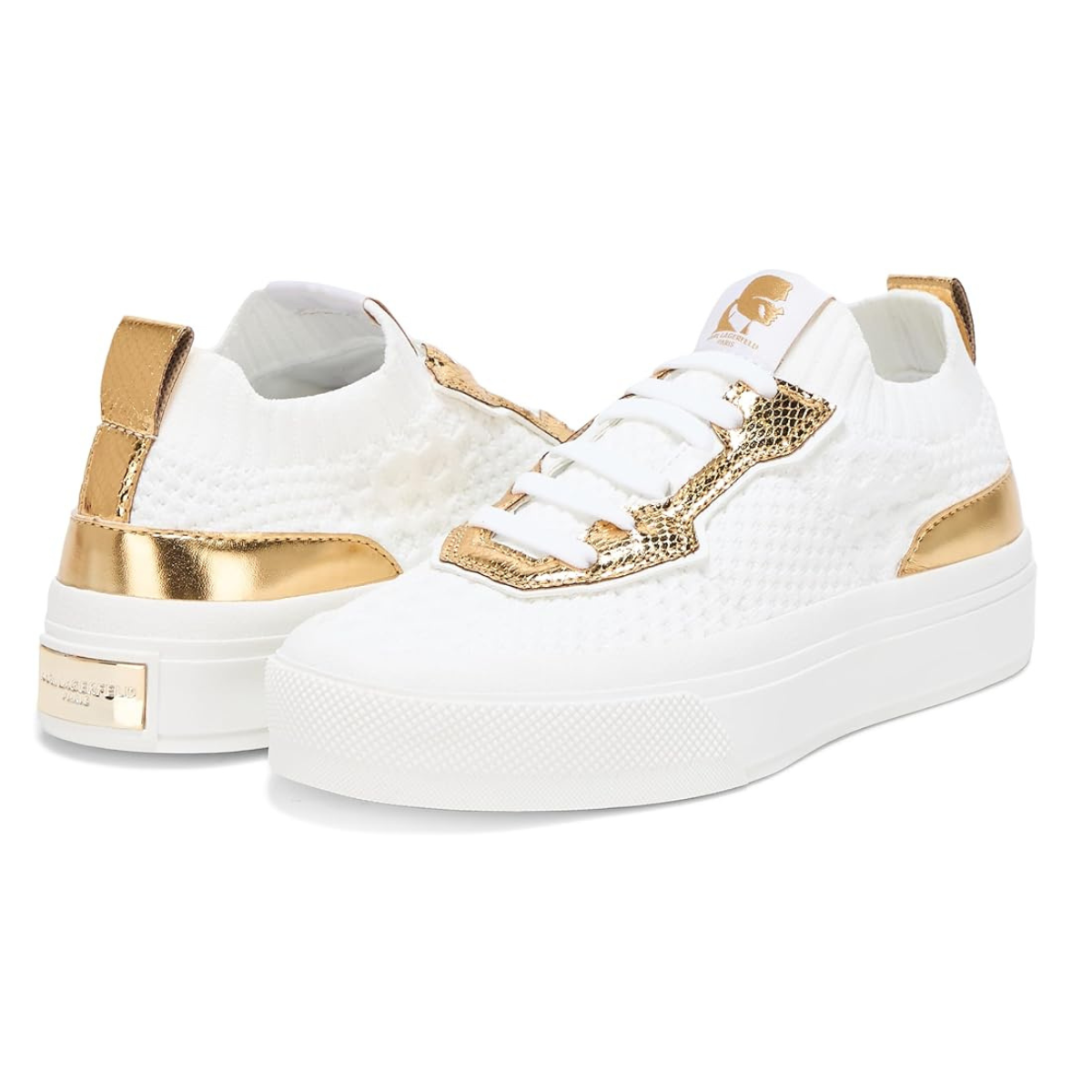 KARL LAGERFELD PARIS Gabby Slip-On Sneakers Women - WHT