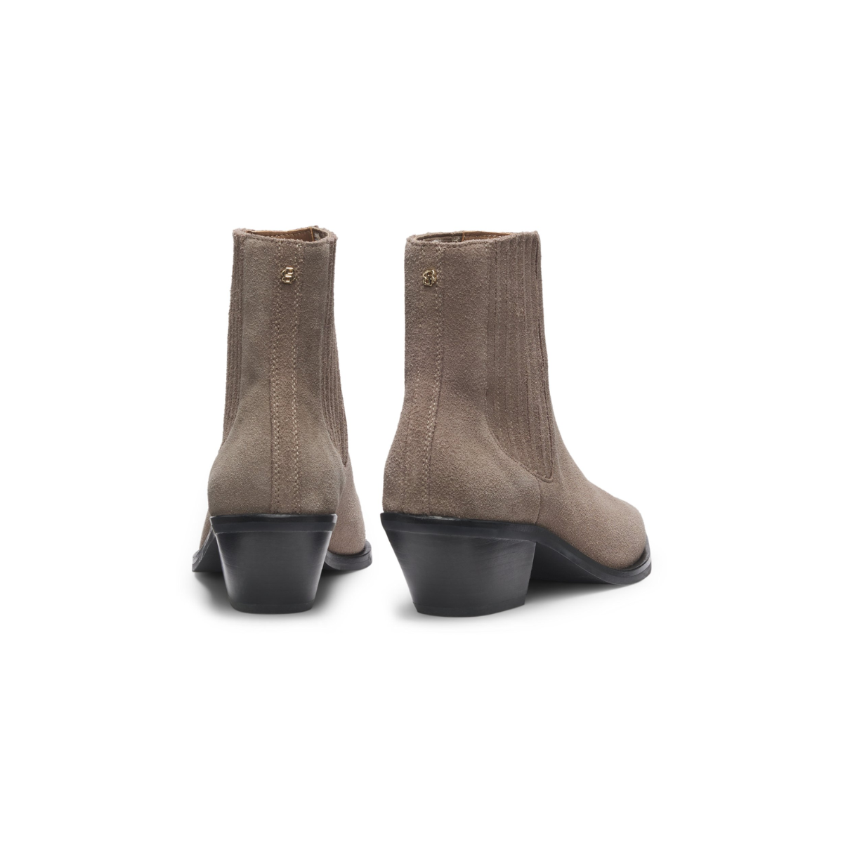 HUGO BOSS Cuban-heel ankle boots Women 50548781 - BEG