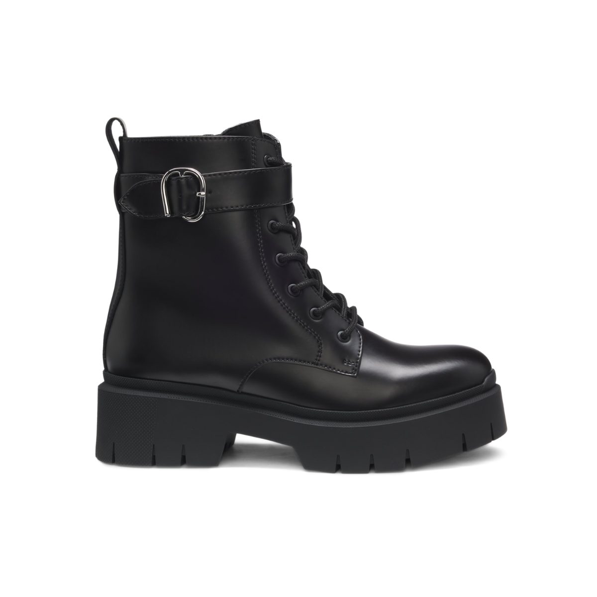 HUGO BOSS Faux-leather boots Women 50548781 - BLK