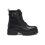 HUGO BOSS Faux-leather boots Women 50548781 - BLK