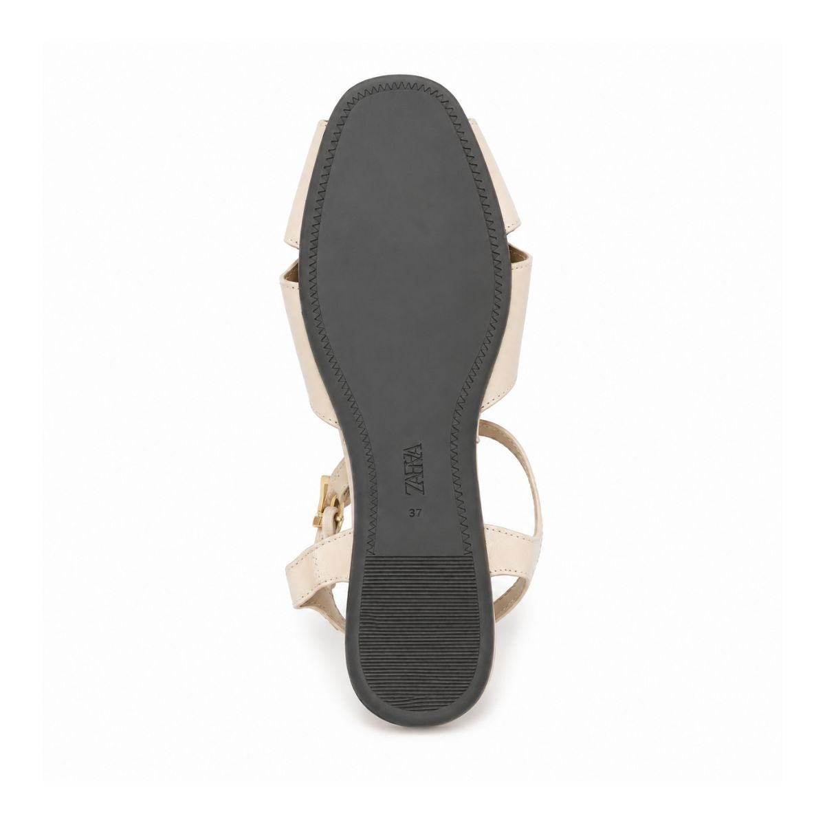 ZARA Leather Crab2 Sandals Women 1615-023 - CRM