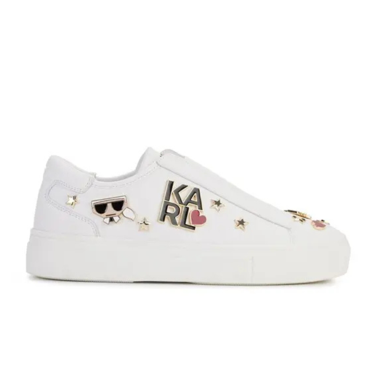 KARL LAGERFELD PARIS Caitie slip-on Sneakers Women - WHT