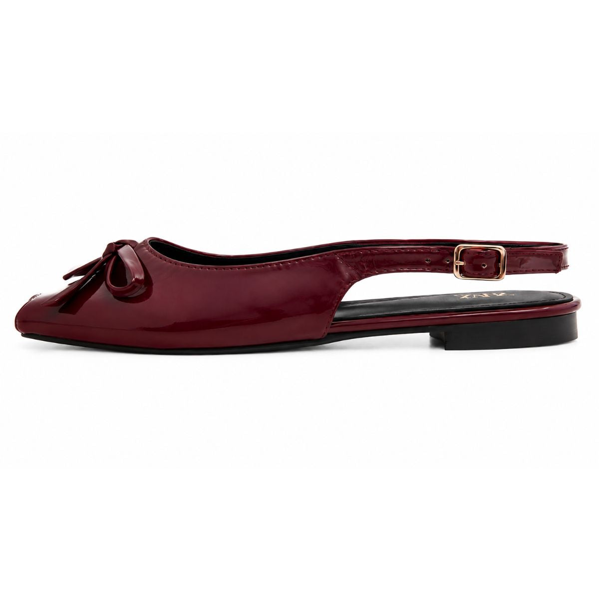 ZARA Slides2 Leather SANDALS Women 2612-115 - BUR