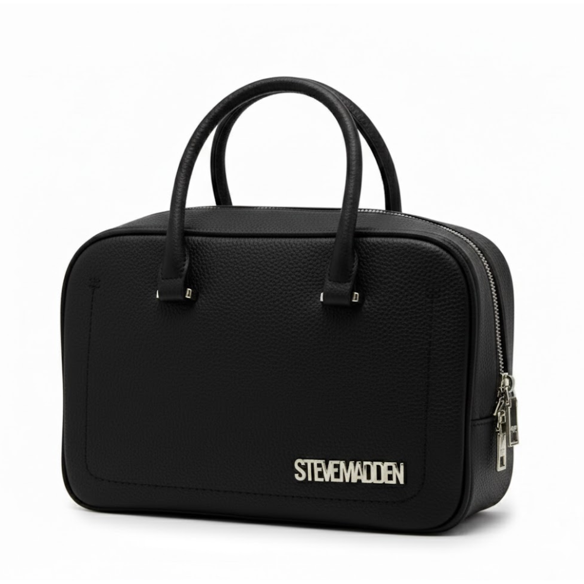 Steve Madden Bchipp Double Compartment Satchel Handbag Women - BLK