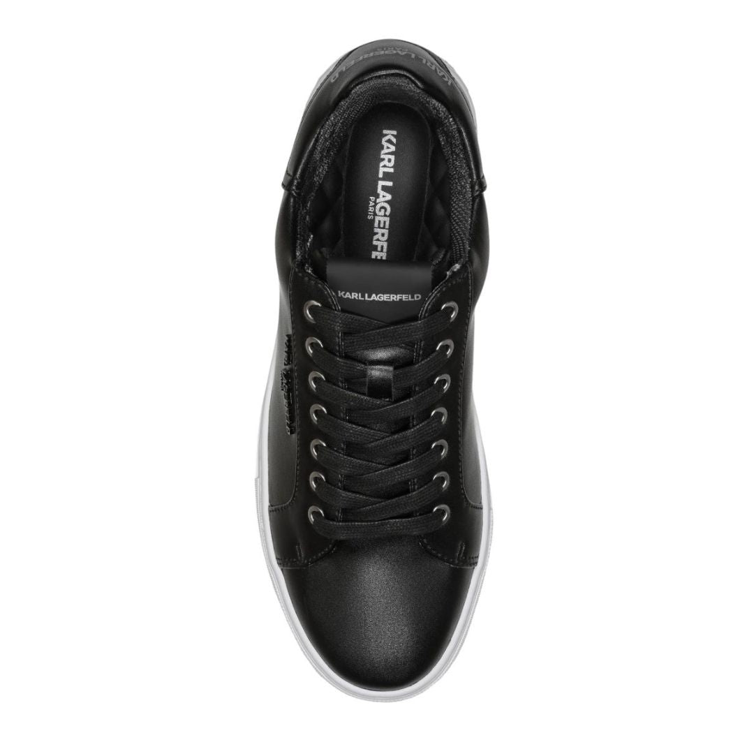 KARL LAGERFELD PARIS Mael Lace Up Sneakers Men - BLK
