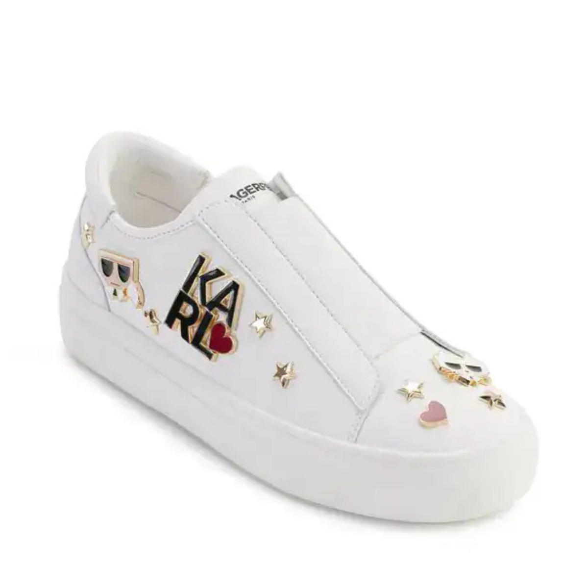 KARL LAGERFELD PARIS Caitie slip-on Sneakers Women - WHT