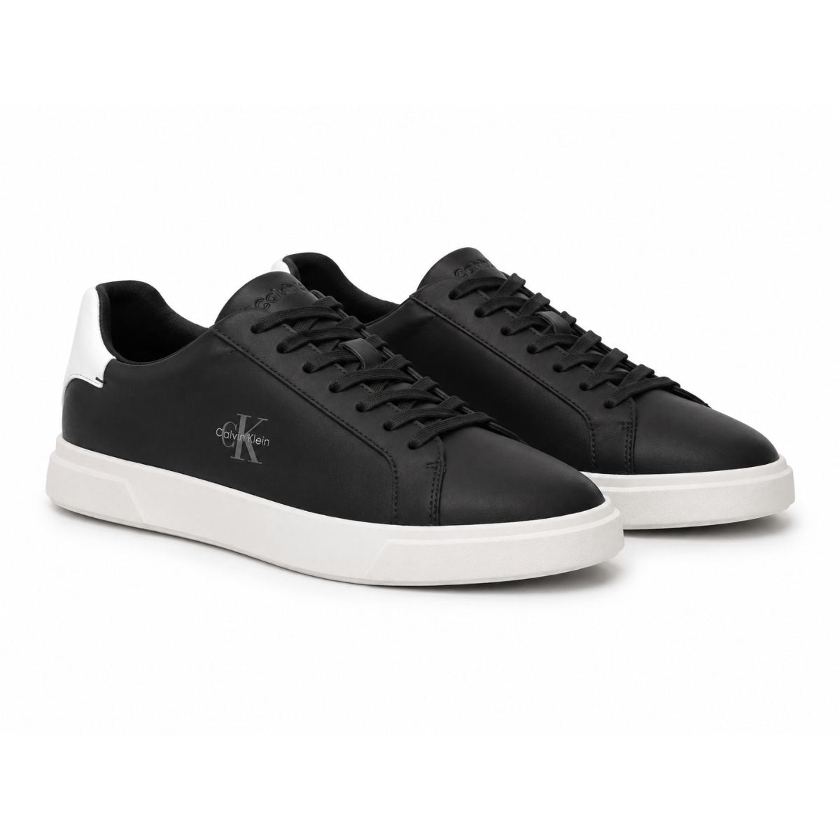 Calvin Klein Low-top2 Leather Sneakers Women HW0HW03146 - BLK