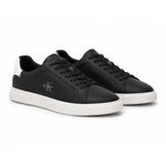 Calvin Klein Low-top2 Leather Sneakers Women HW0HW03146 - BLK