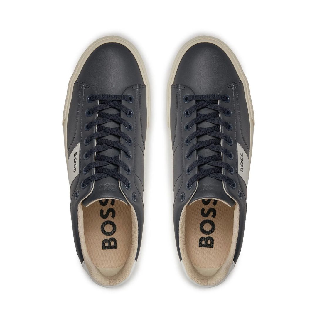 HUGO BOSS Aiden TENN LTB Trainers Men 50512366-BLK