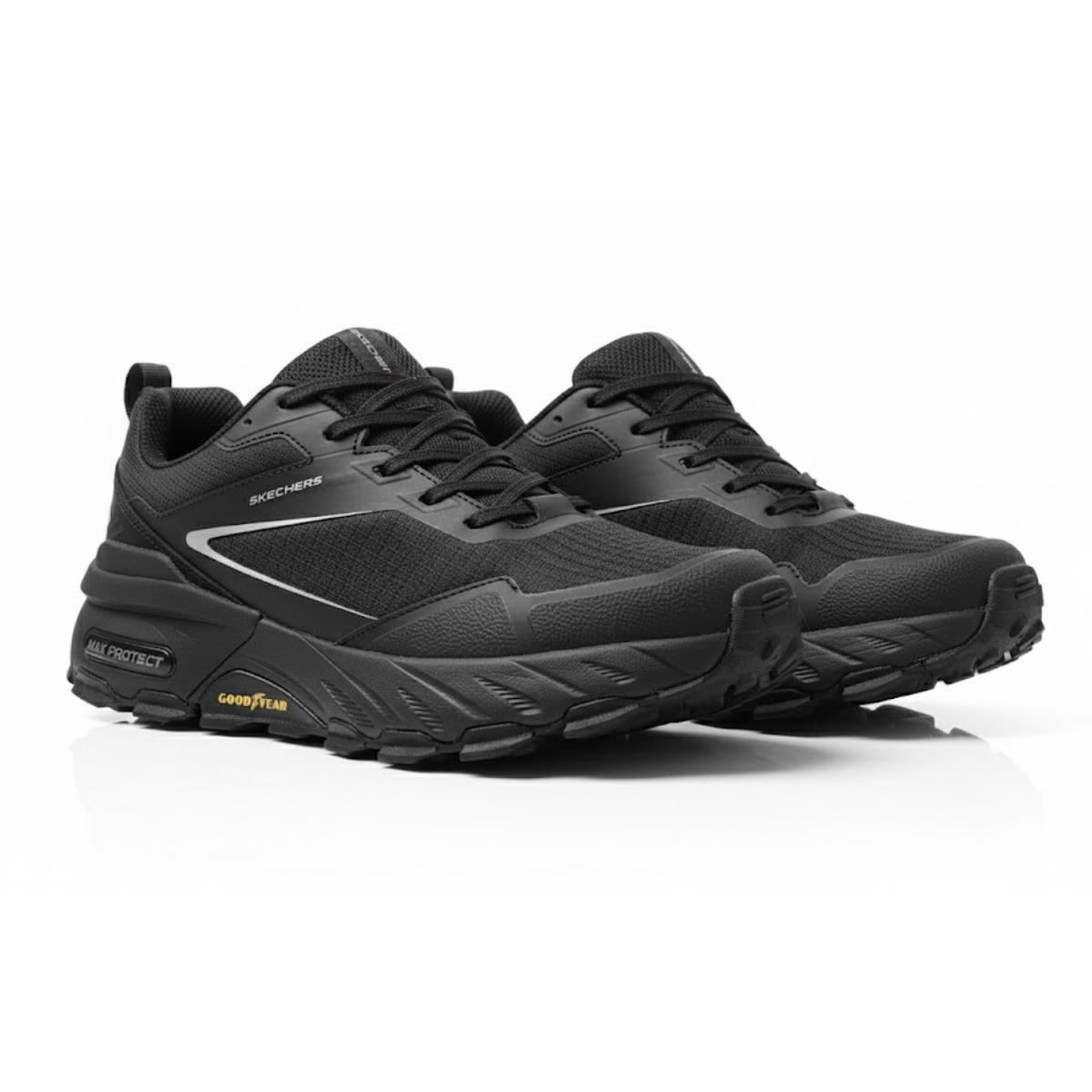 SKECHERS Pause2 Waterproof Casual Sneaker - BLK