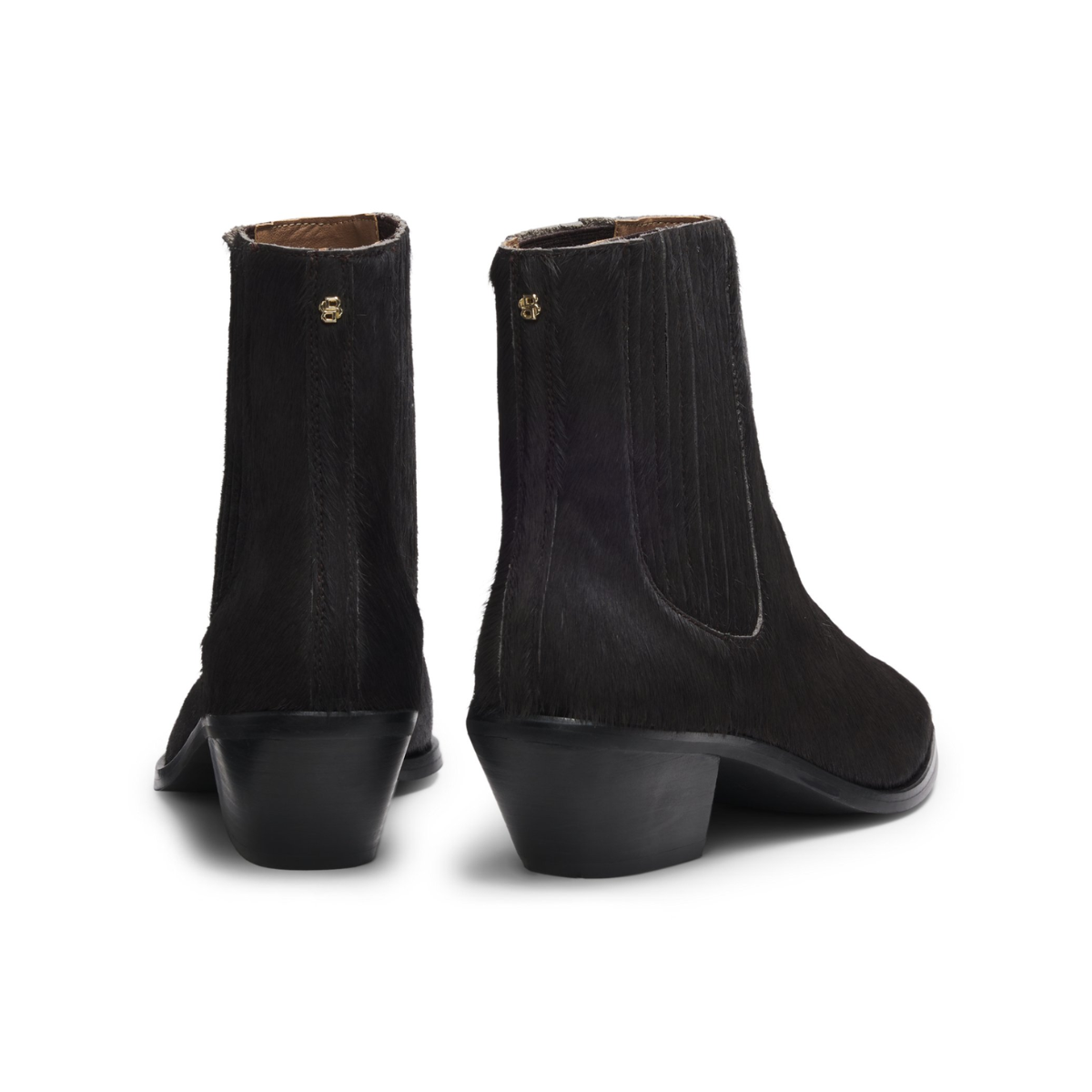 HUGO BOSS Cuban-heel ankle boots Women 50548781 - BLK
