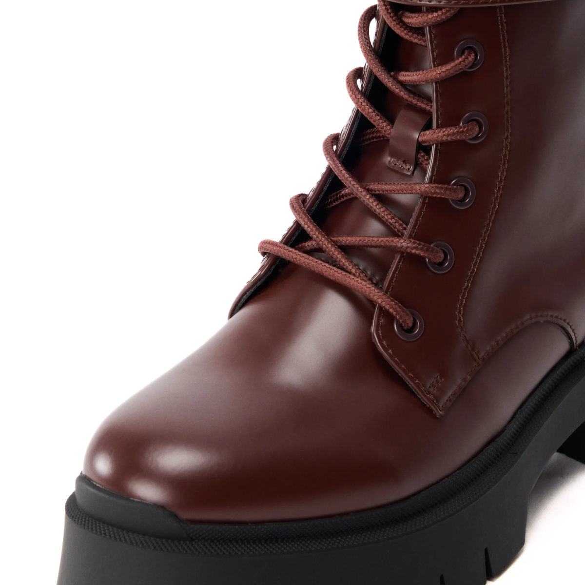 HUGO BOSS Faux-leather boots Women 50548781 - BRN