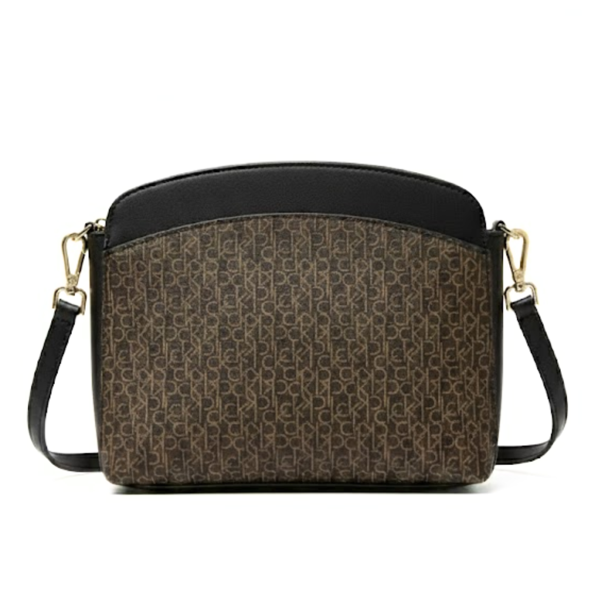 Calvin Klein Lucy Triple Compartment Crossbody Women - BRN - Brown