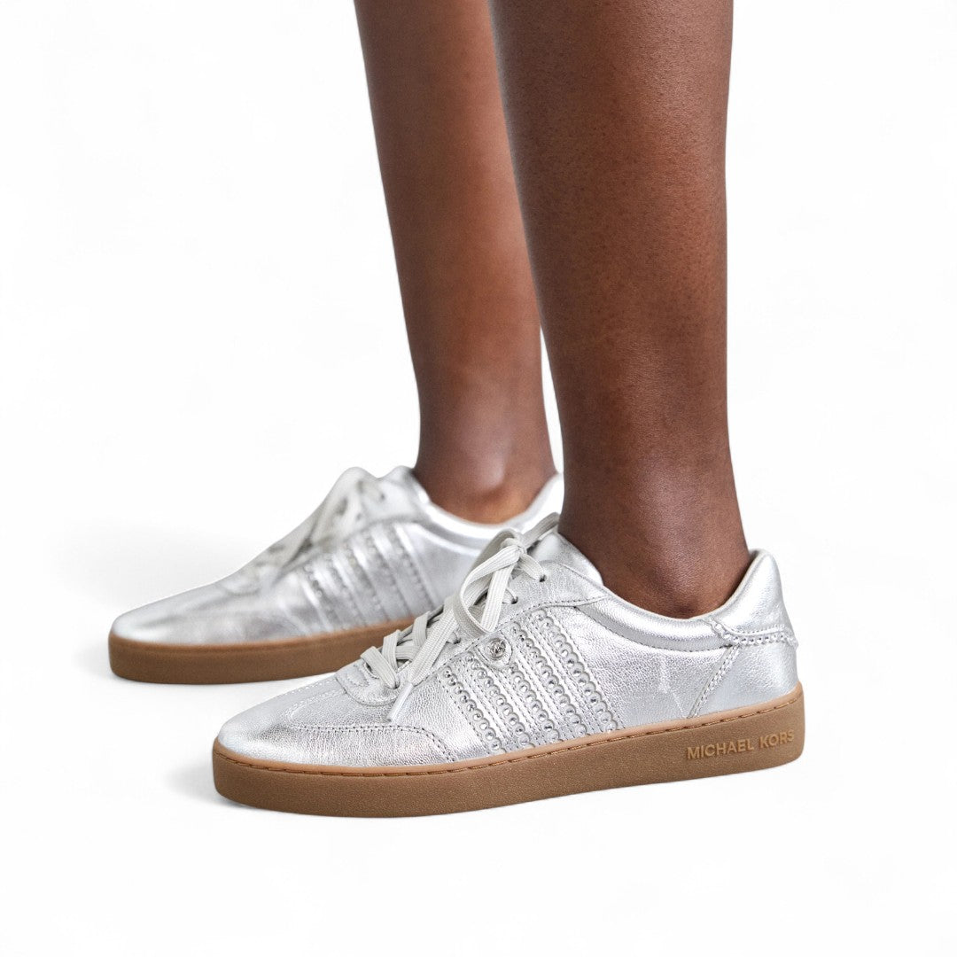 Michael Kors Scotty Lace Up Trainer - SLV