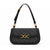 GUESS 4G Monogram Flap Shoulder Bag -  BLK