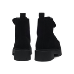 HUGO BOSS Lace-up suede boots Women 50552723 - BLK