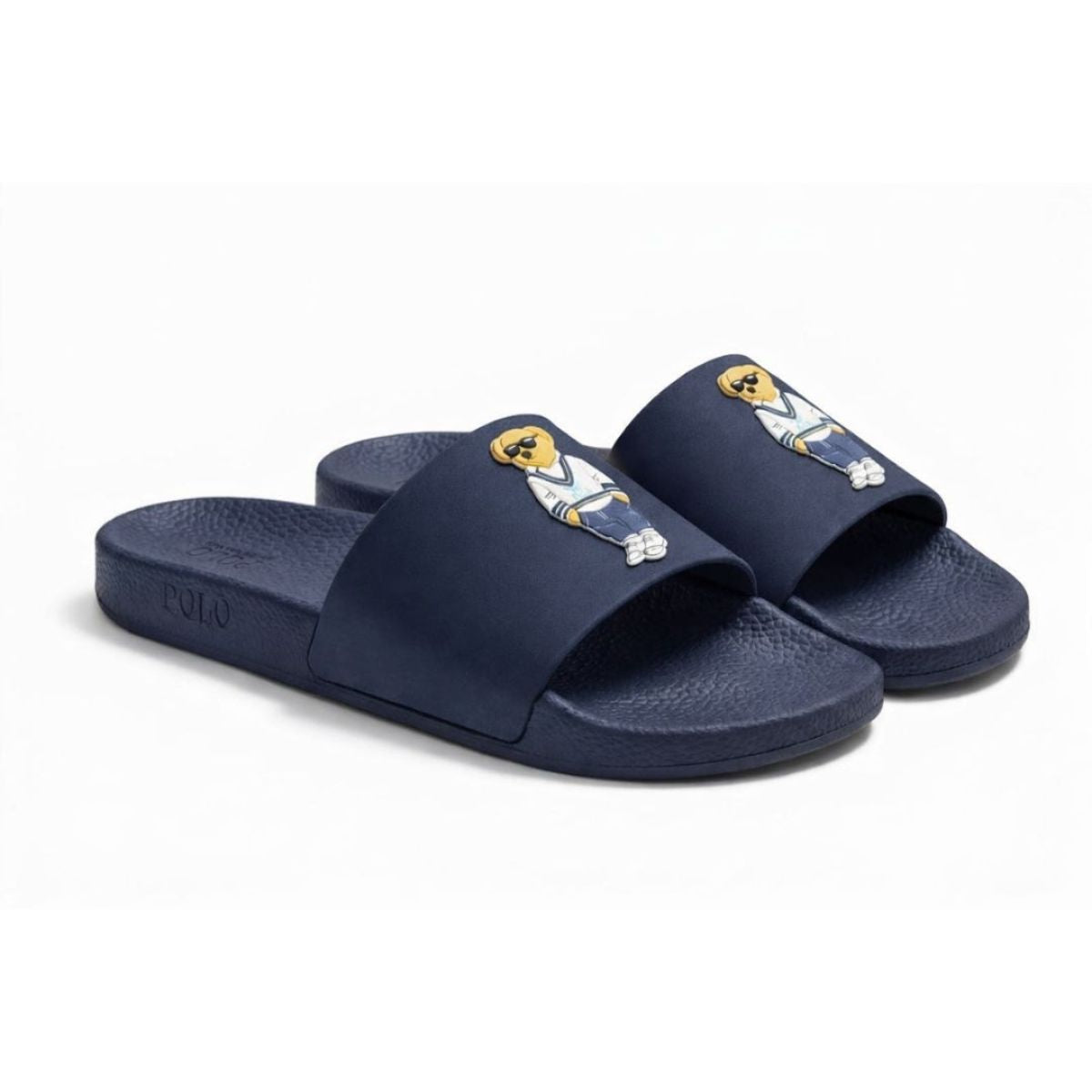 Polo Ralph Lauren شبشب دب للرجال - كحلي
