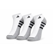 Adidas 3 Pairs Cushioned Sportswear Low-Cut Socks - White / 3 Pairs / L