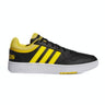 Adidas HOOPS 3.0 LOW CLASSIC VINTAGE SNEAKERS IG7908 - 41 1/3 / Black/ Yellow Shoes