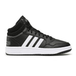 Adidas Hoops 3.0 Mid Classic Vintage Shoes GW3020 - Black / 40 2/3