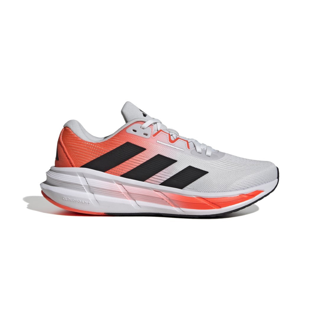 Adidas Questar 3 Running Shoes ID6315 - Dash Grey / Core Black / Solar Red / 40 2/3