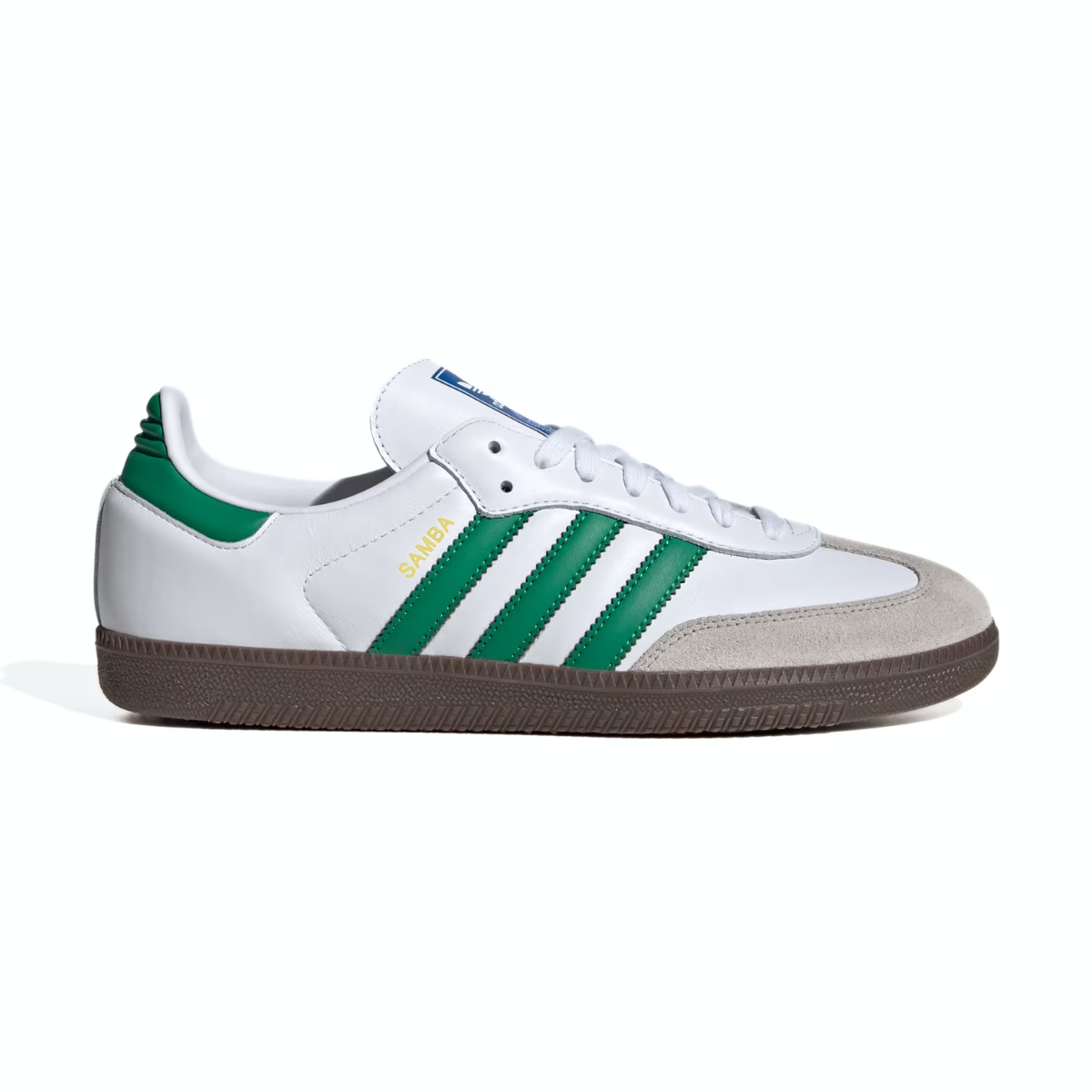 Adidas Samba OG Sneakers Men IG1024 - White-Green / 42 2/3