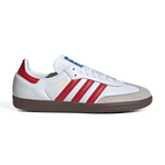 Adidas Samba OG Sneakers Men IG1025 - White-Red / 42 2/3