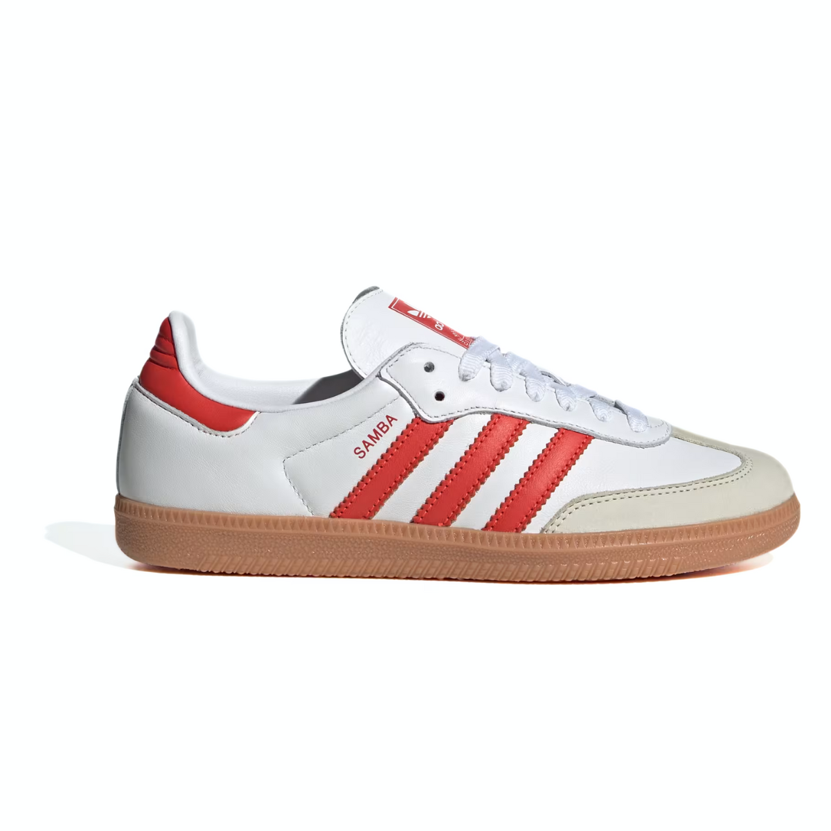 Adidas Samba OG Sneakers Men IG1025 - White-Red / 42 2/3