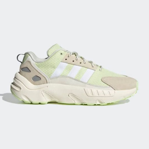 Adidas ZX 22 BOOST SHOES GY5271 - 42 2/3 / Off White / Cloud White / Pulse Lime - Shoes
