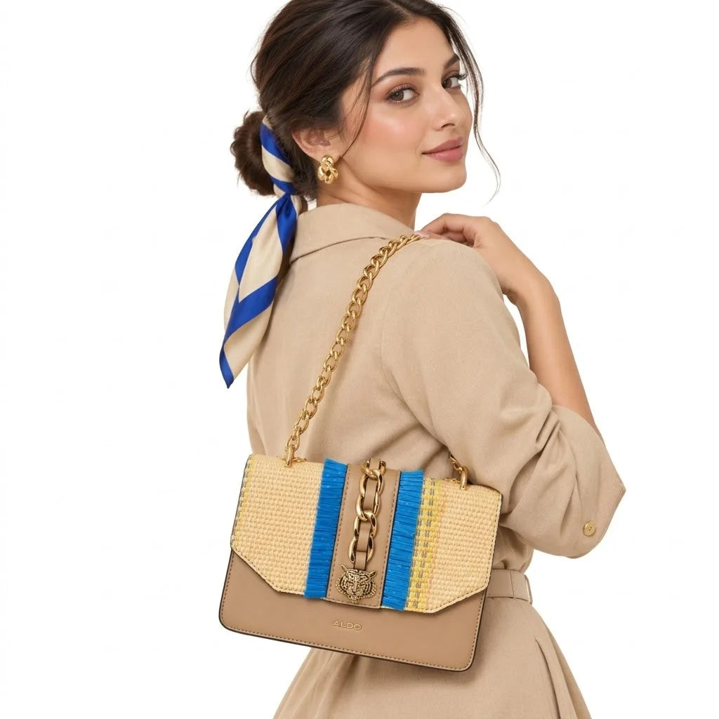 ALDO Annassi Shoulder Bag Women -TPE - Taupe