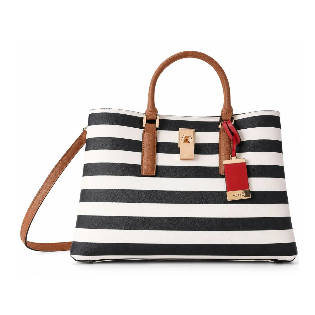 ALDO Areawiel Shoulder bag Women - WHTBLK - White-Black