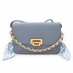 ALDO Chain Detail Crossbody Bag Women - LT GRY - Light Gray