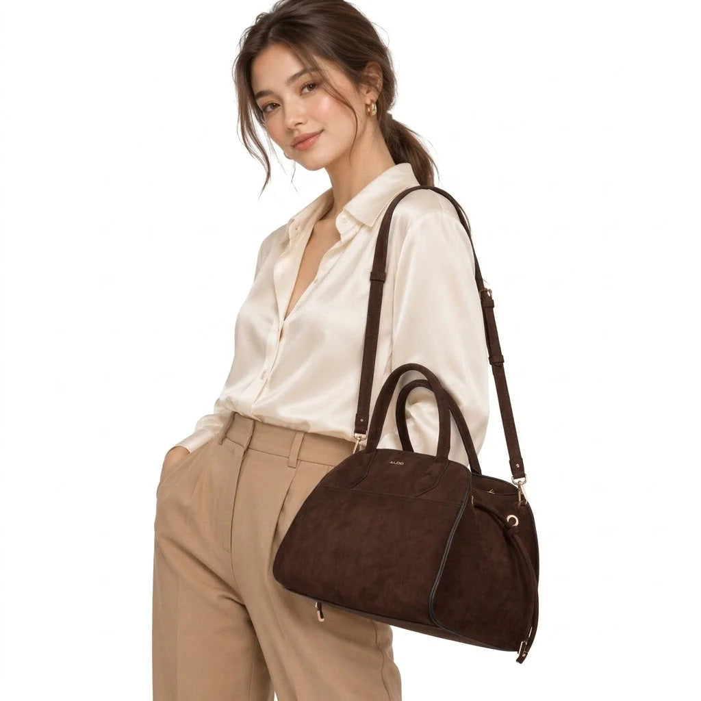 ALDO Ekam Barrel Bag Women - MRN - Maroon